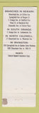 Matchbook Cover - Howard Savings Institution Newark NJ bank