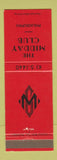 Matchbook Cover - Midday Club Philadelphia PA