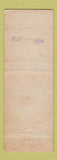 Matchbook Cover - Del Mar Hotel Chicago IL