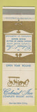 Matchbook Cover - Colonial Inn Miami Beach FL