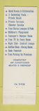 Matchbook Cover - Colonial Inn Miami Beach FL