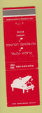 Matchbook Cover - Plaza Motel Bedford NH