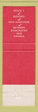 Matchbook Cover - Plaza Motel Bedford NH