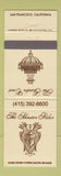 Matchbook Cover - Sheraton Palace San Francisco CA