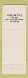 Matchbook Cover - Green's Bail Bonds Santa Rosa Fairfield Napa Vallejo CA