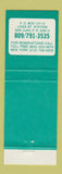 Matchbook Cover - Carib Inn San Juan Puerto Rico
