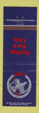 Matchbook Cover - Rolling Rock Club