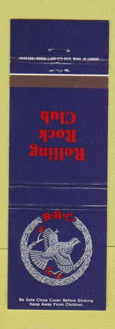 Matchbook Cover - Rolling Rock Club
