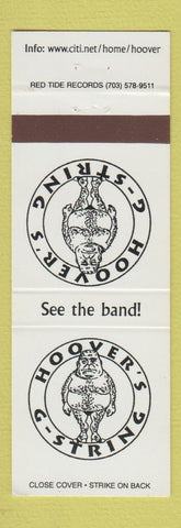 Matchbook Cover - Hoover G Strings Band