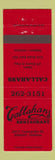 Matchbook Cover - Callahans Restaurant Elkhart IN