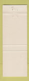 Matchbook Cover - Hoots Cafe White Bird ID WEAR