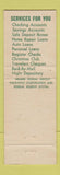 Matchbook Cover - Powow River National Bank Amesbury MA