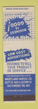 Matchbook Cover - Maryland Match Company Baltimore MD