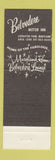 Matchbook Cover - Belvedere Motor Inn Lexington Park MD