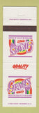 Matchbook Cover - Grapes Restaurant Bars