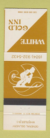 Matchbook Cover - White Gold Inn Whistler BC