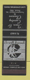 Matchbook Cover - Town & Country Cleaners Poland OH