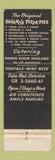 Matchbook Cover - Pagano's Restaurant Philadelphia PA