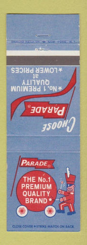 Matchbook Cover - Parade Products