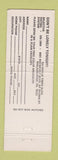 Matchbook Cover - Dating Service Philadelphia PA