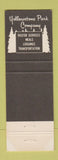 Matchbook Cover - Yellowstone Park Company Old Faithful Inn