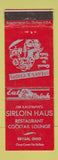 Matchbook Cover - Sirloin Haus Restaurant Bryan OH