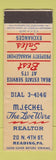 Matchbook Cover - MJ Eckel Real Estate Reading PA