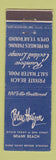 Matchbook Cover - Blue Horizon Miami Beach FL
