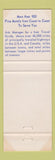 Matchbook Cover - Best Western Desert Lodge Inn Moab UT