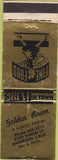 Matchbook Cover - Golden Room Anderson CA girlie