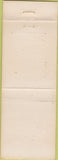 Matchbook Cover - Golden Room Anderson CA girlie