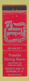 Matchbook Cover - Firside Dining Room Gorham NH