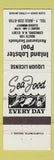 Matchbook Cover - Inland Lobster Pool Concord NH