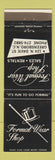 Matchbook Cover - Formal Wear Shop Men's Clothes Greensboro NC