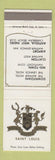 Matchbook Cover - Hotels Lenox and Mayfair St Louis MO