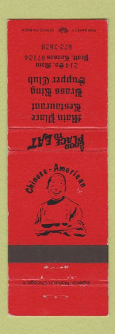 Matchbook Cover - Main Place Restaurant Pratt KS