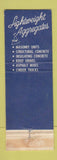 Matchbook Cover - Buildex Aggregate Ottawa Marquette KS Ceramic Coated WEAR