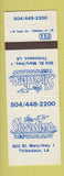 Matchbook Cover - The Shoreline Restaurant Thibodaux LA