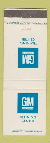 Matchbook Cover - GM Training Center