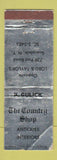 Matchbook Cover - The Country Shop Antiques Scarsdale NY WORN