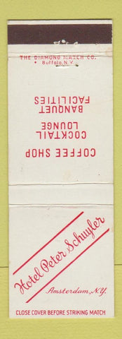 Matchbook Cover - Hotel Peter Schuyler Amsterdam NY