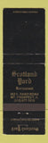 Matchbook Cover - Stocland Yard Mount Prospect IL Restaurant WEAR
