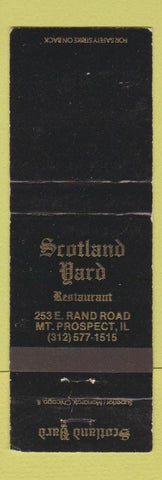 Matchbook Cover - Stocland Yard Mount Prospect IL Restaurant WEAR