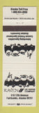 Matchbook Cover - Raven Lee Wayne Company Fairbanks AK