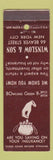 Matchbook Cover - Winslow & Son Insurance New York City