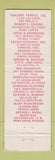 Matchbook Cover - Thaibok Fabrics New York City WEAR