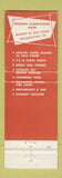 Matchbook Cover - Penn Center Inn Philadelphia PA