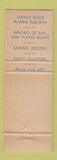 Matchbook Cover - Yark Harbor Marine Service York ME David Lusty