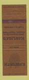 Matchbook Cover - Kawliga's Houston TX Steak Cantina