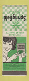 Matchbook Cover - Springfield Foods Grocery Los Angeles CA